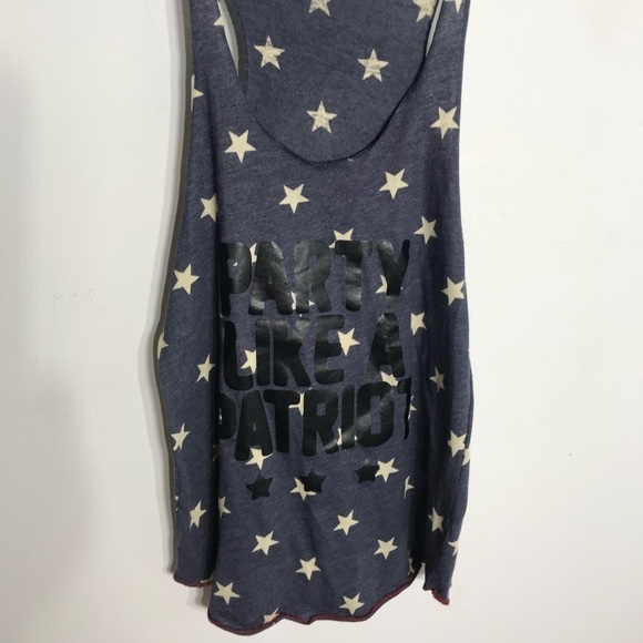 Alternative Earth Party like a Patriot Tank top Medium women’s star print medium - Picture 3 of 6